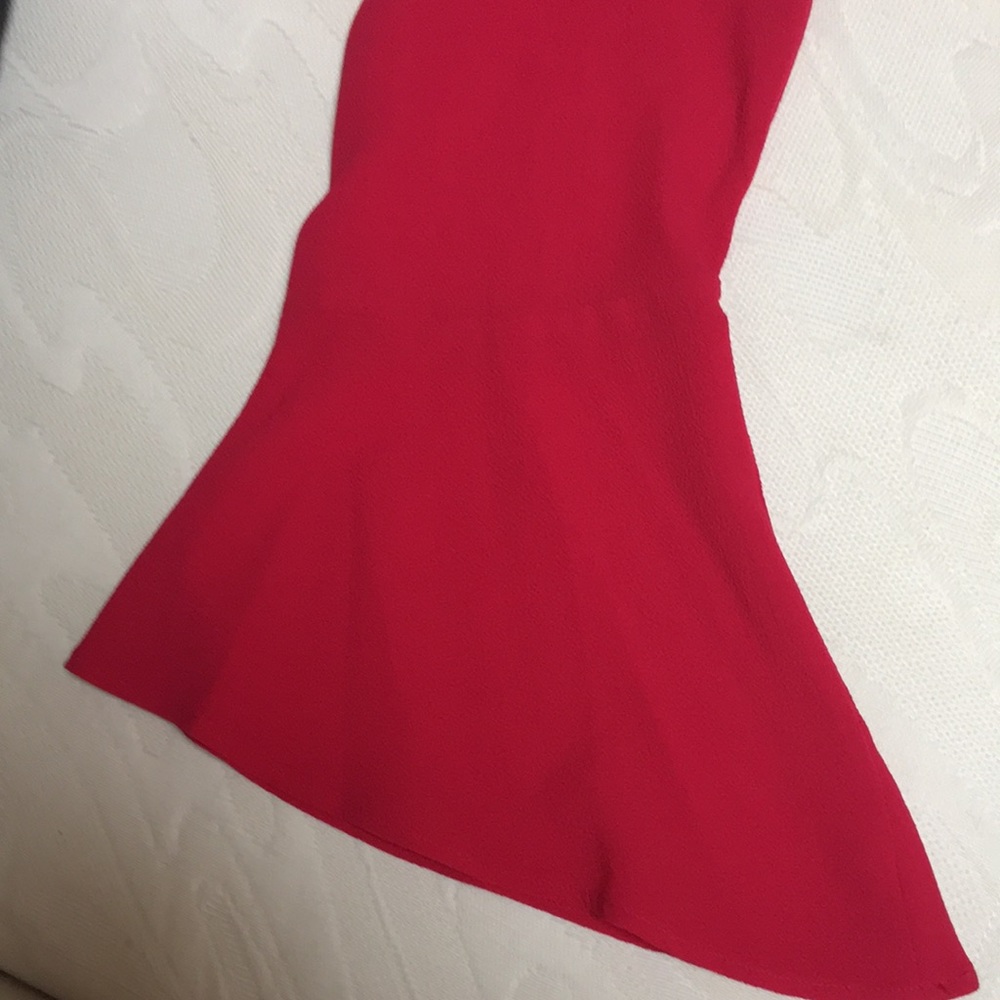 Michael Kors Deep Pink/Fuscia Bell Sleeve Blouse L - Picture 3 of 4